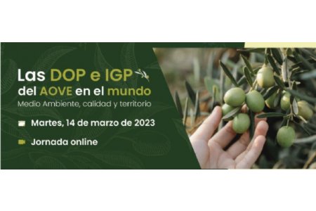 Las DOP e IGP del AOVE en el mundo<br> (14 marzo 2023)