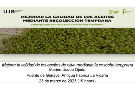 Mejorar la calidad de los aceites de oliva mediante la recolección temprana, Puente Génave (23 marzo 2023)