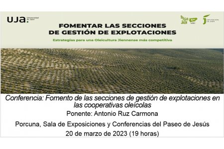 Fomentar las secciones de gestión conjunta de explotaciones, Porcuna <br>(20 marzo 2023)