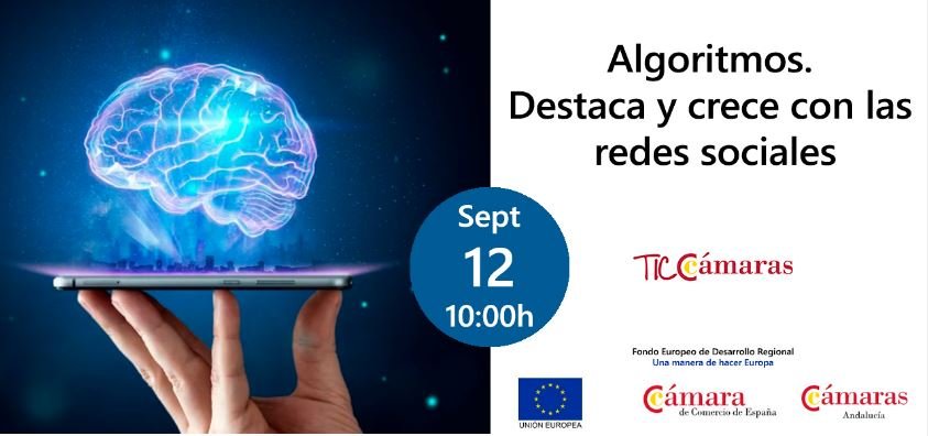 12 SEPTIEMBRE 2023  Algoritmos. Destaca y crece con las redes sociales