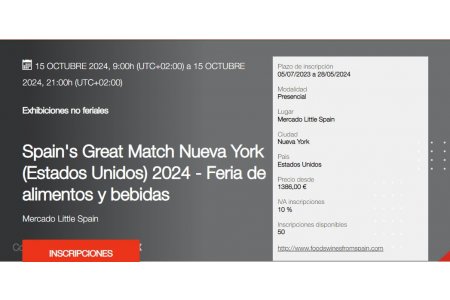 15 OCTUBRE 2023<br>Spain’s Great Match de Nueva York