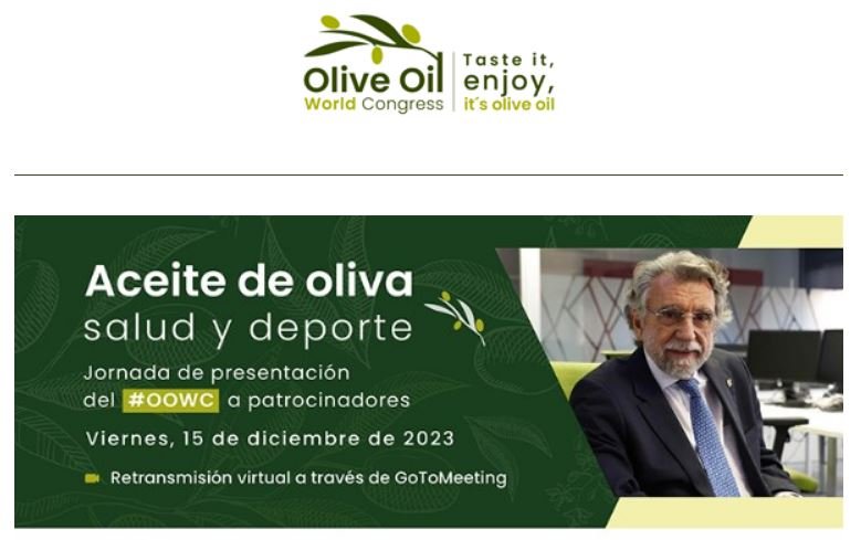15 DICIEMBRE 2023 Aceite de oliva salud y deporte