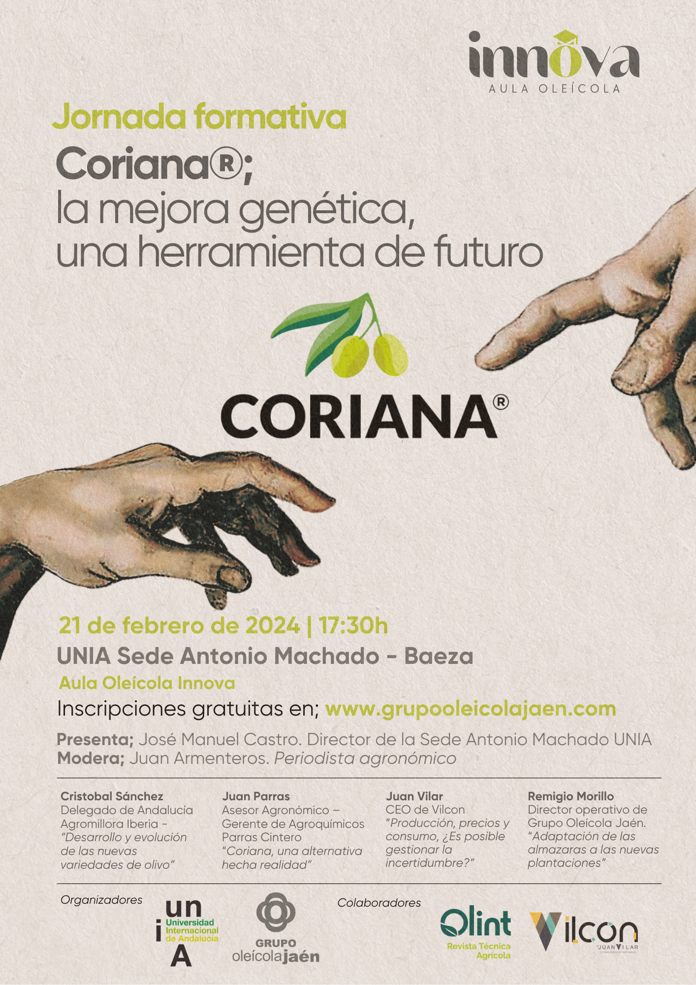 21 FEBRERO 2024 CORIANA®; La mejora genética, una herramienta de futuro