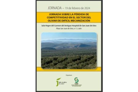 19 FEBRERO 2024<br>Jornadas sobre la Pérdida de competitividad en el sector del olivar 