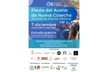 7 DIDIEMBRE 2024<br>Fiesta del Aceite de Nueva Cosecha