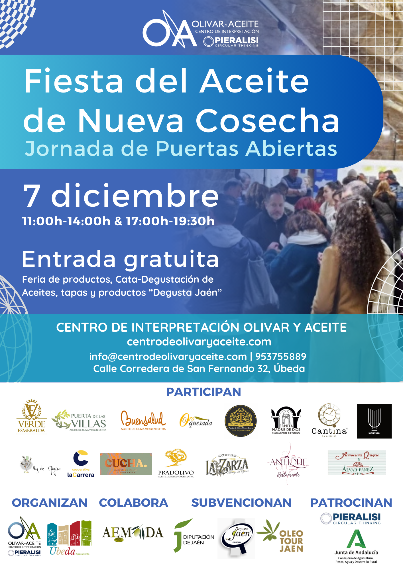 7 DIDIEMBRE 2024 Fiesta del Aceite de Nueva Cosecha