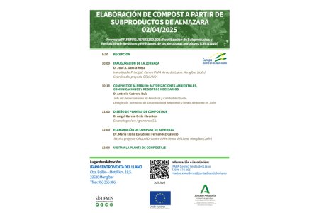 2 ABRIL 2025<br>Elaboración de compost a partir de subproductos de almazara